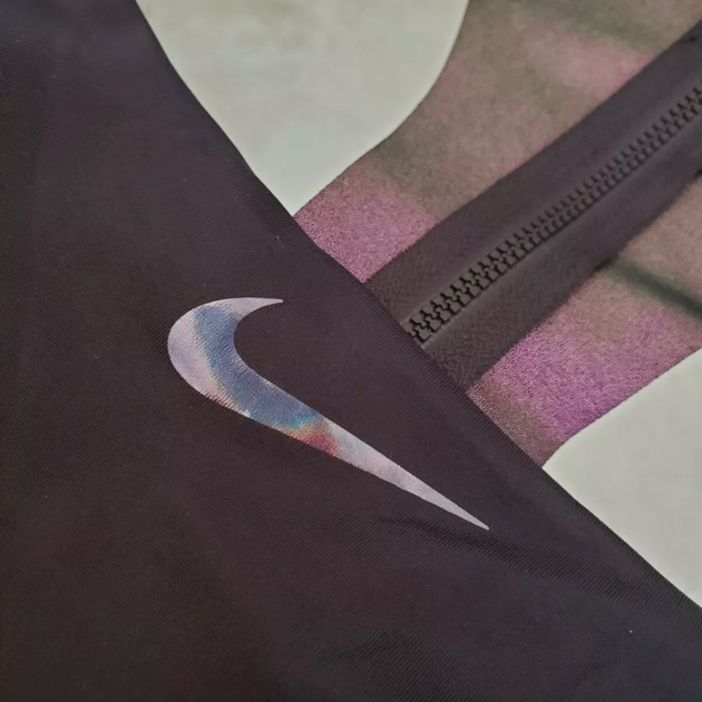 Nike Onyx Flash Bonded Cut-Out One Piece Swimsuit - Picture 3 of 6